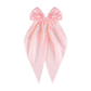 Beau - Patterned Trailing-Bow Duckbill Hair Clip