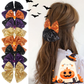 Beau - Halloween Layered-Bow Duckbill Hair Clip