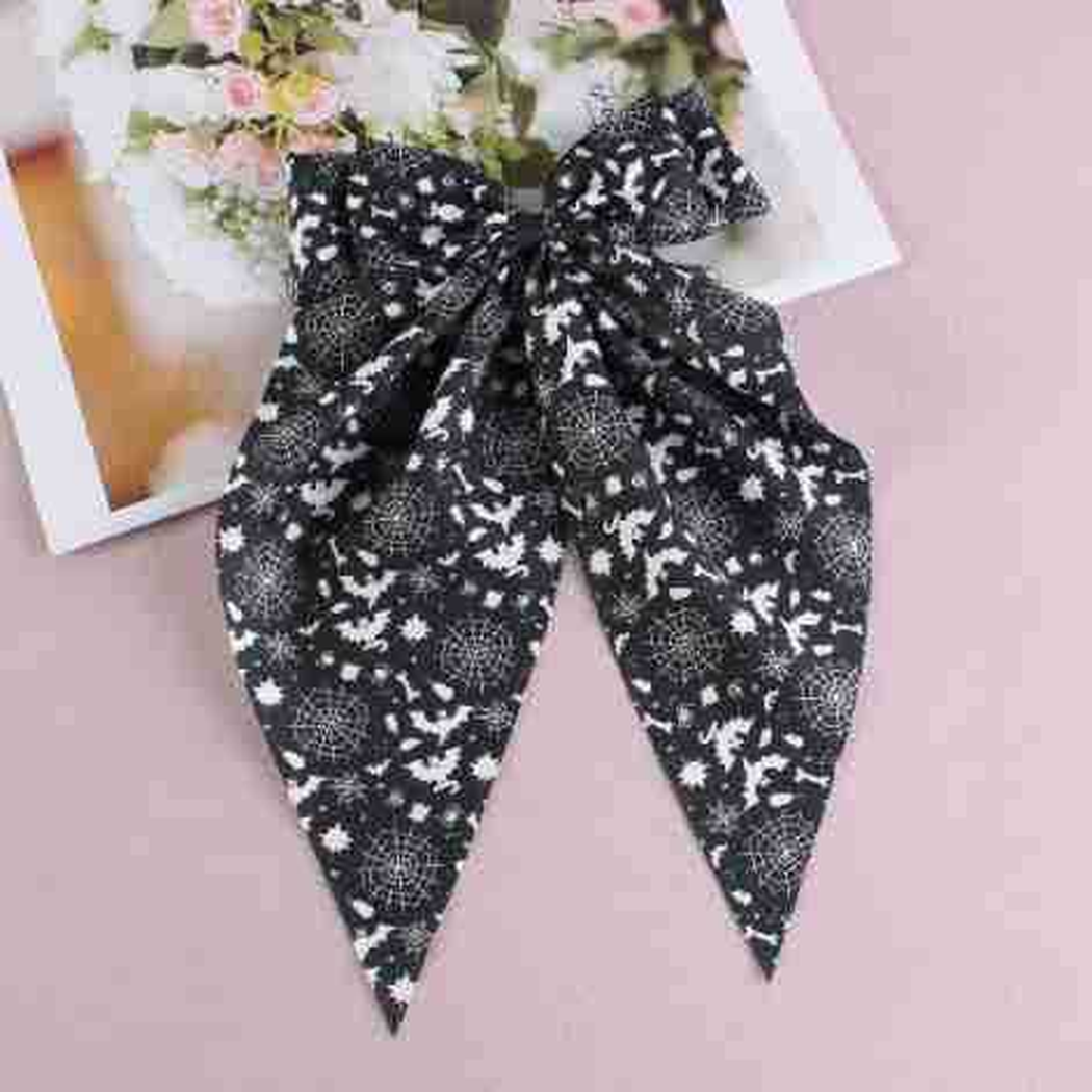 Beau - Halloween Mixed-Icon Bow Barrette