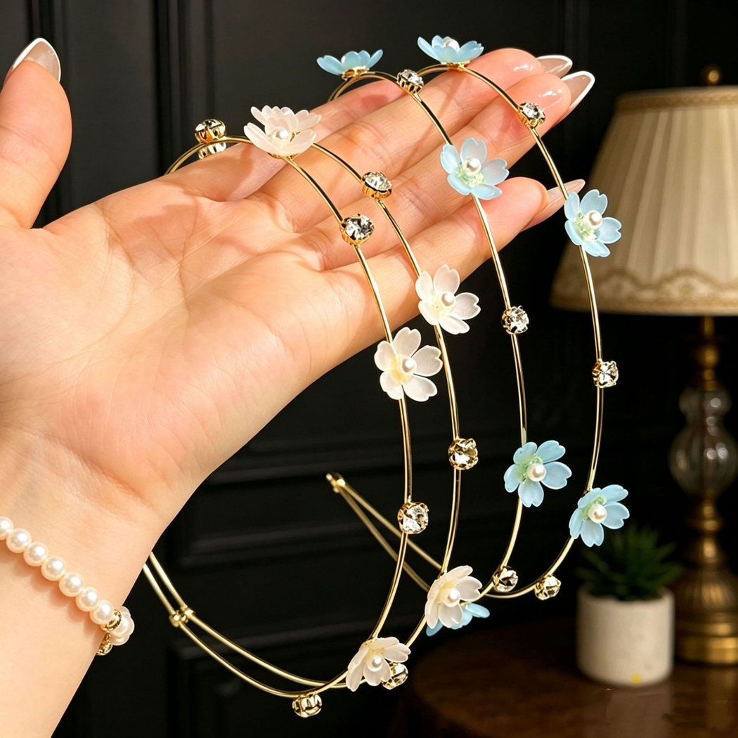 Gifty - Double-Layer Flower Headband
