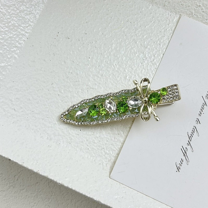 Beau - Bow Oval Hair Clip