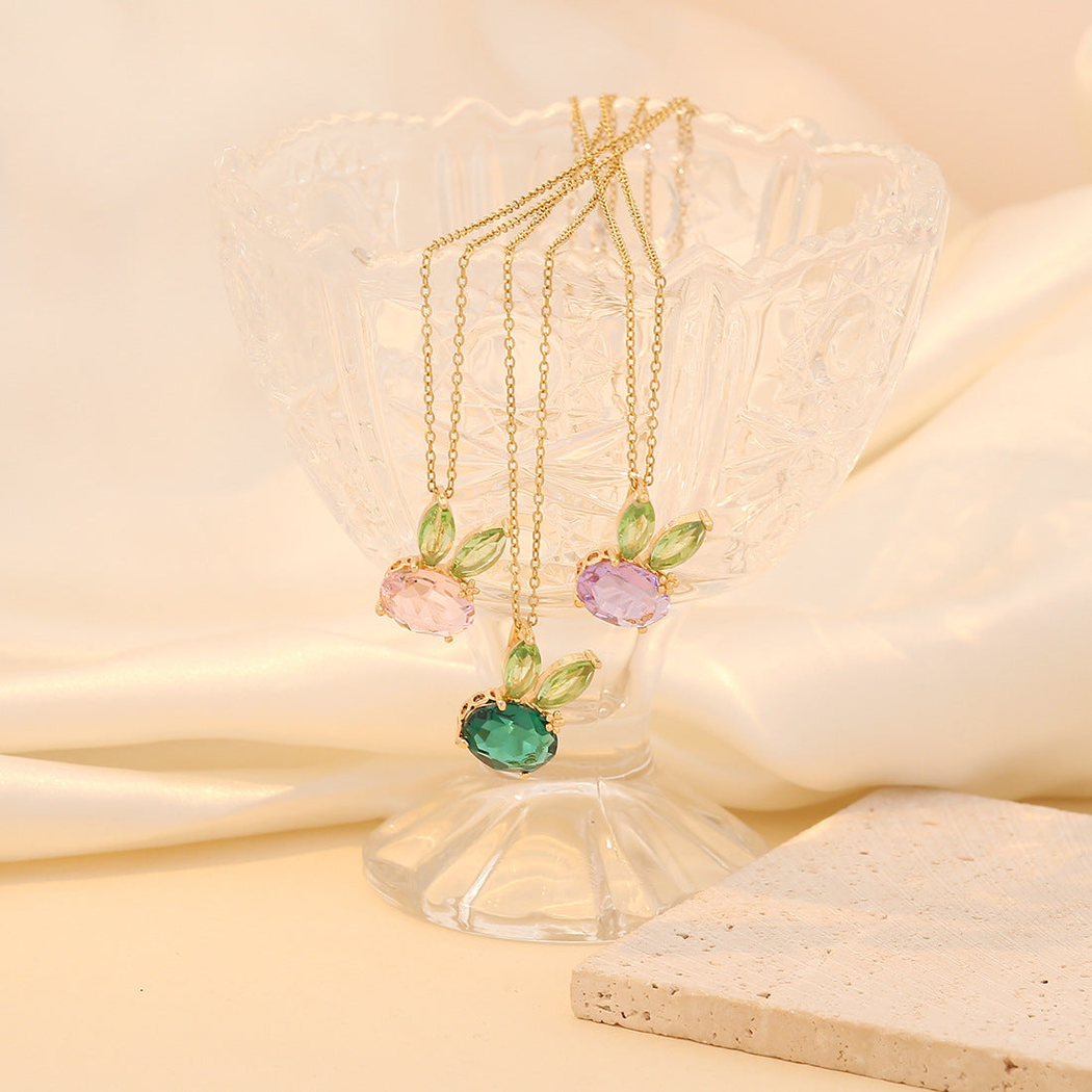 Nozari - Rabbit Two-Tone Necklace