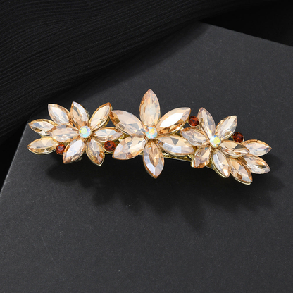 Beau - Floral Marquise Barrette