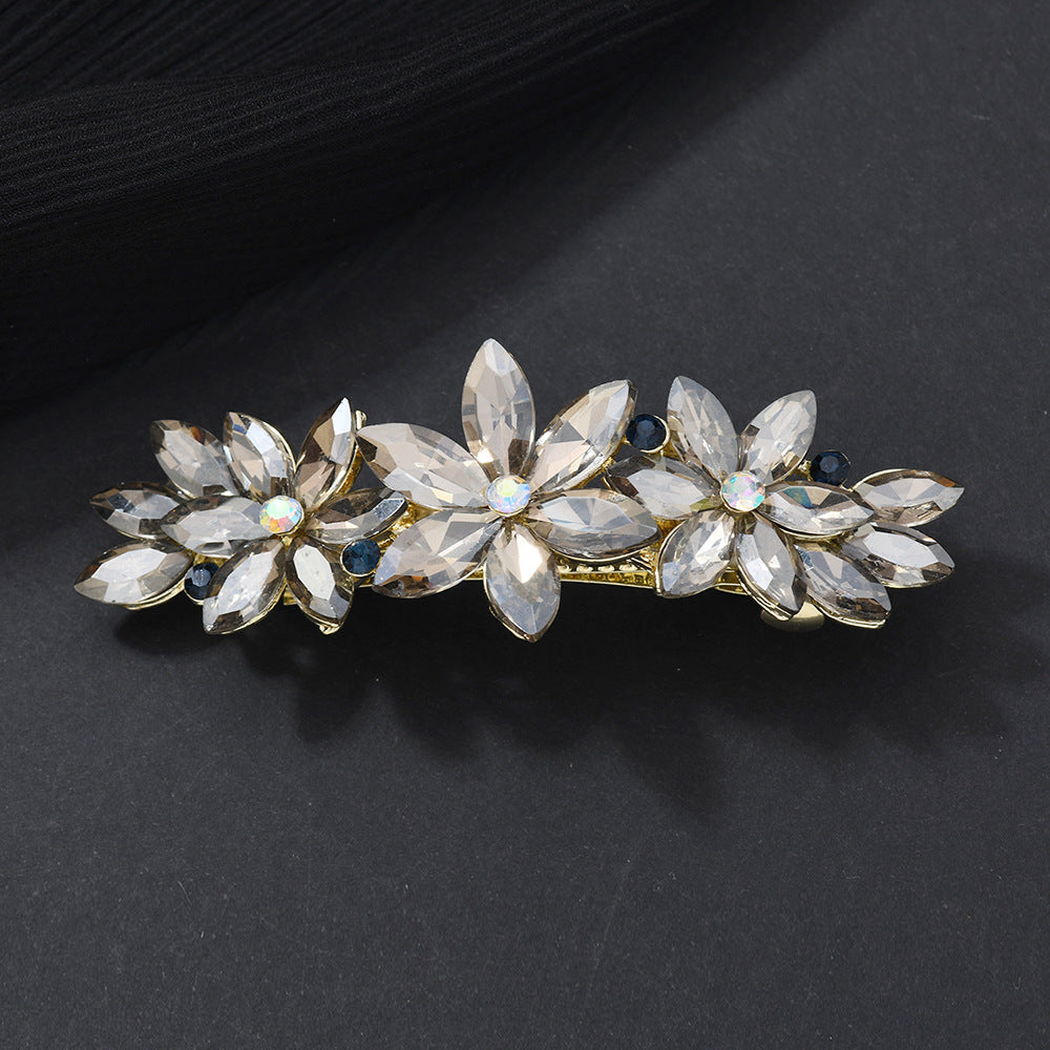 Beau - Floral Marquise Barrette