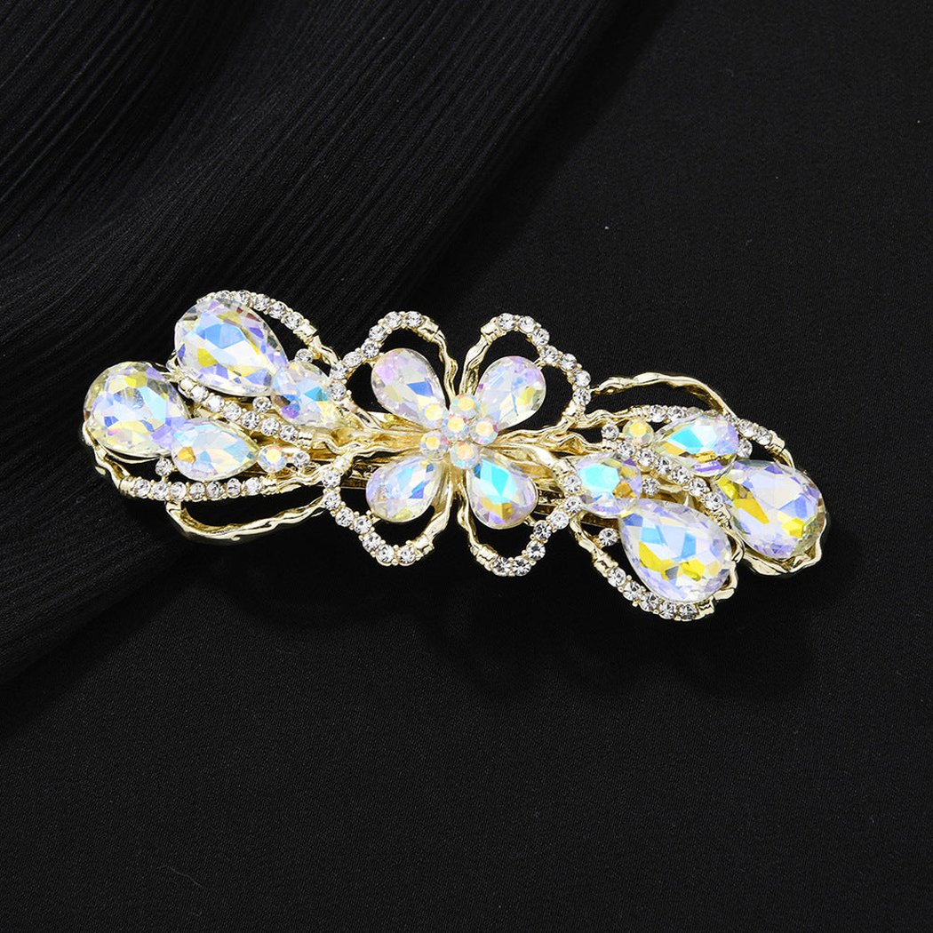 Beau - Floral Openwork Barrette