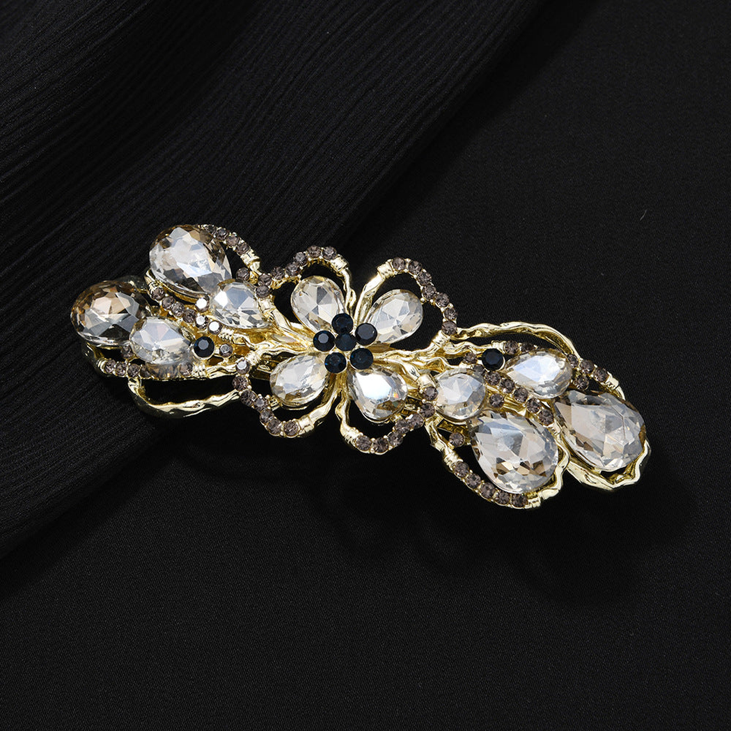 Beau - Floral Openwork Barrette