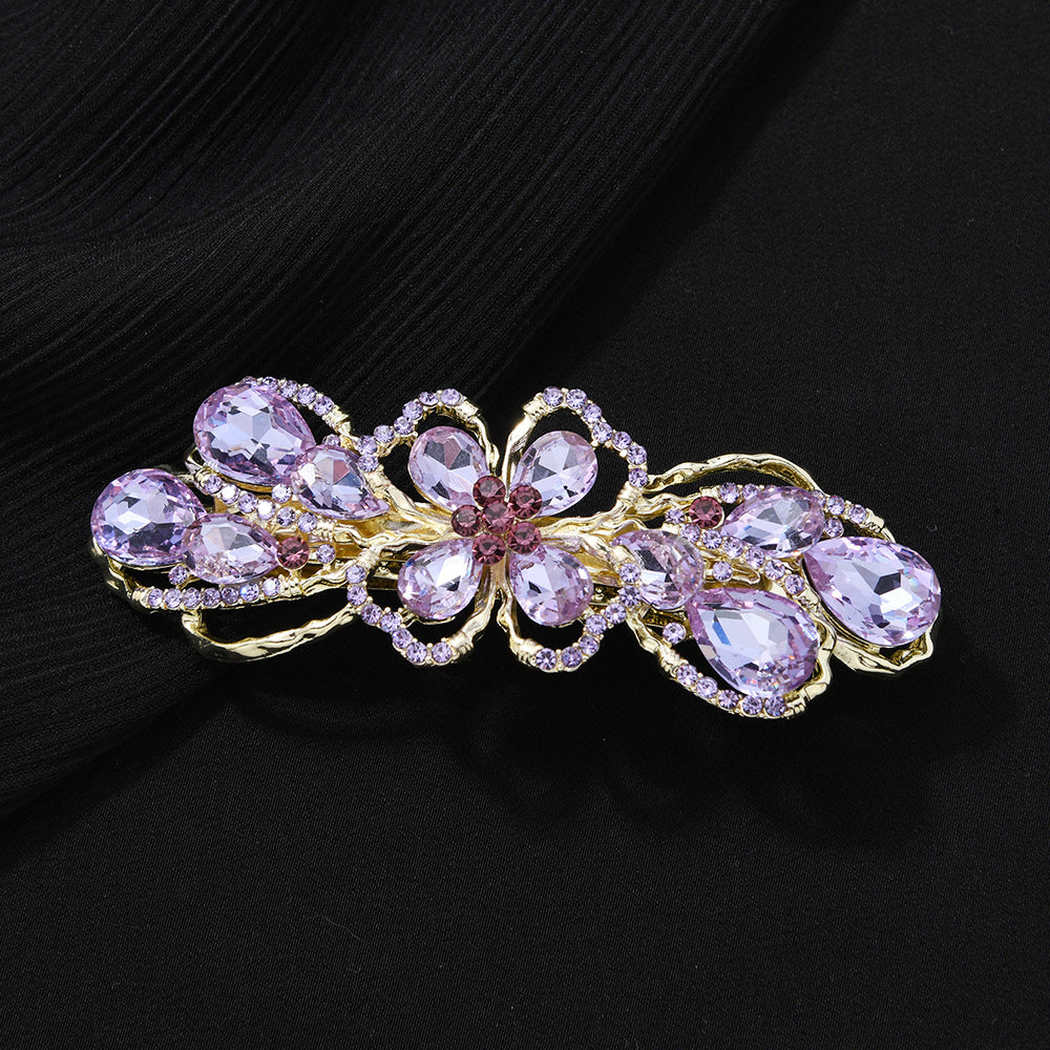 Beau - Floral Openwork Barrette