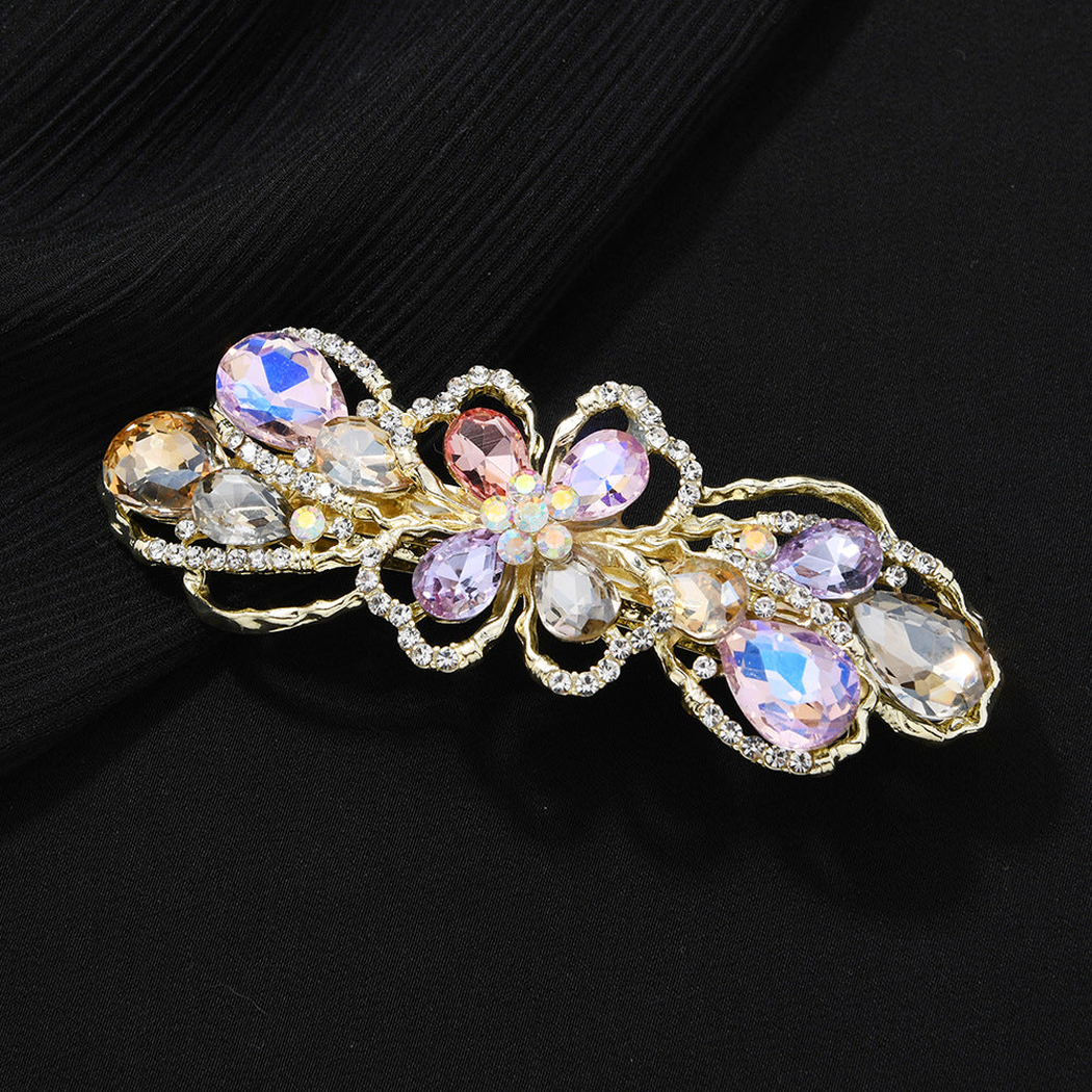 Beau - Floral Openwork Barrette