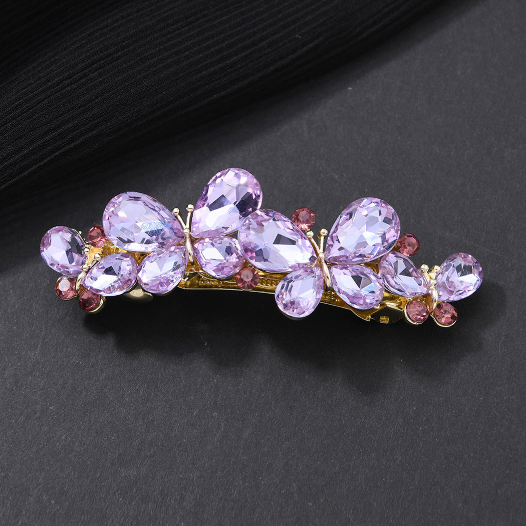 Beau - Butterfly Teardrop Barrette