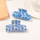 Beau - Blue-Eye Patterned Hair Claw