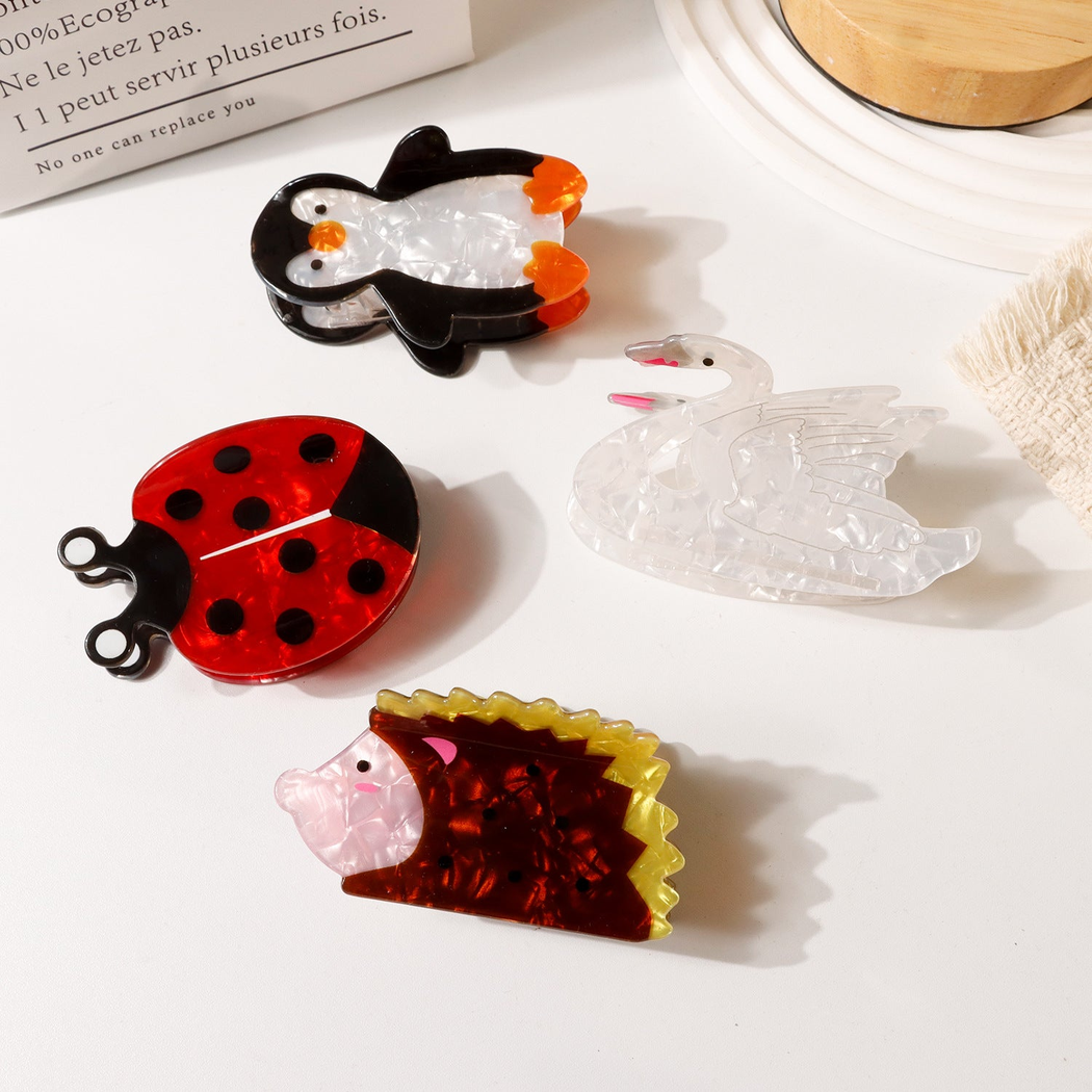 Beau - Animal Multicolor Hair Claw