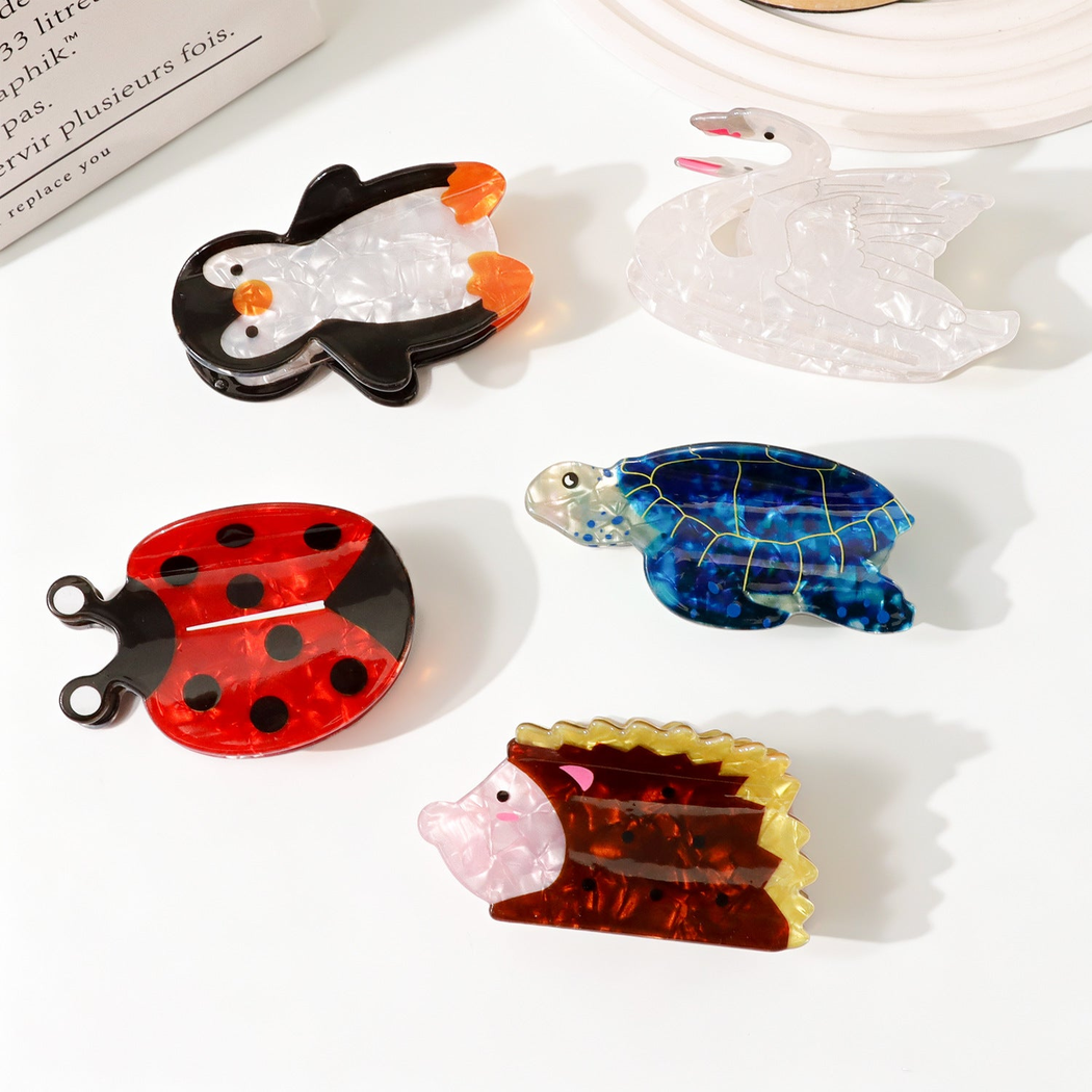 Beau - Animal Multicolor Hair Claw