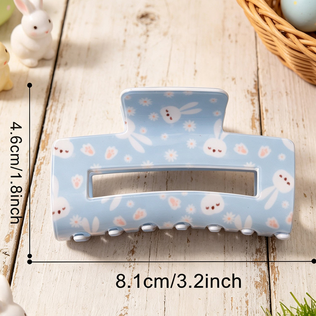 Beau - Rabbit Dotted Hair Claw