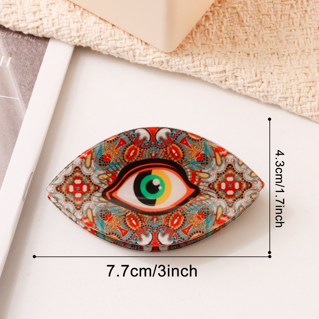 Beau - Eye Paisley Hair Claw