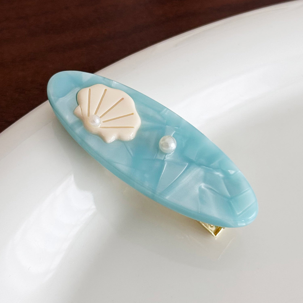 Beau - Coastal Beaded Hair Clip