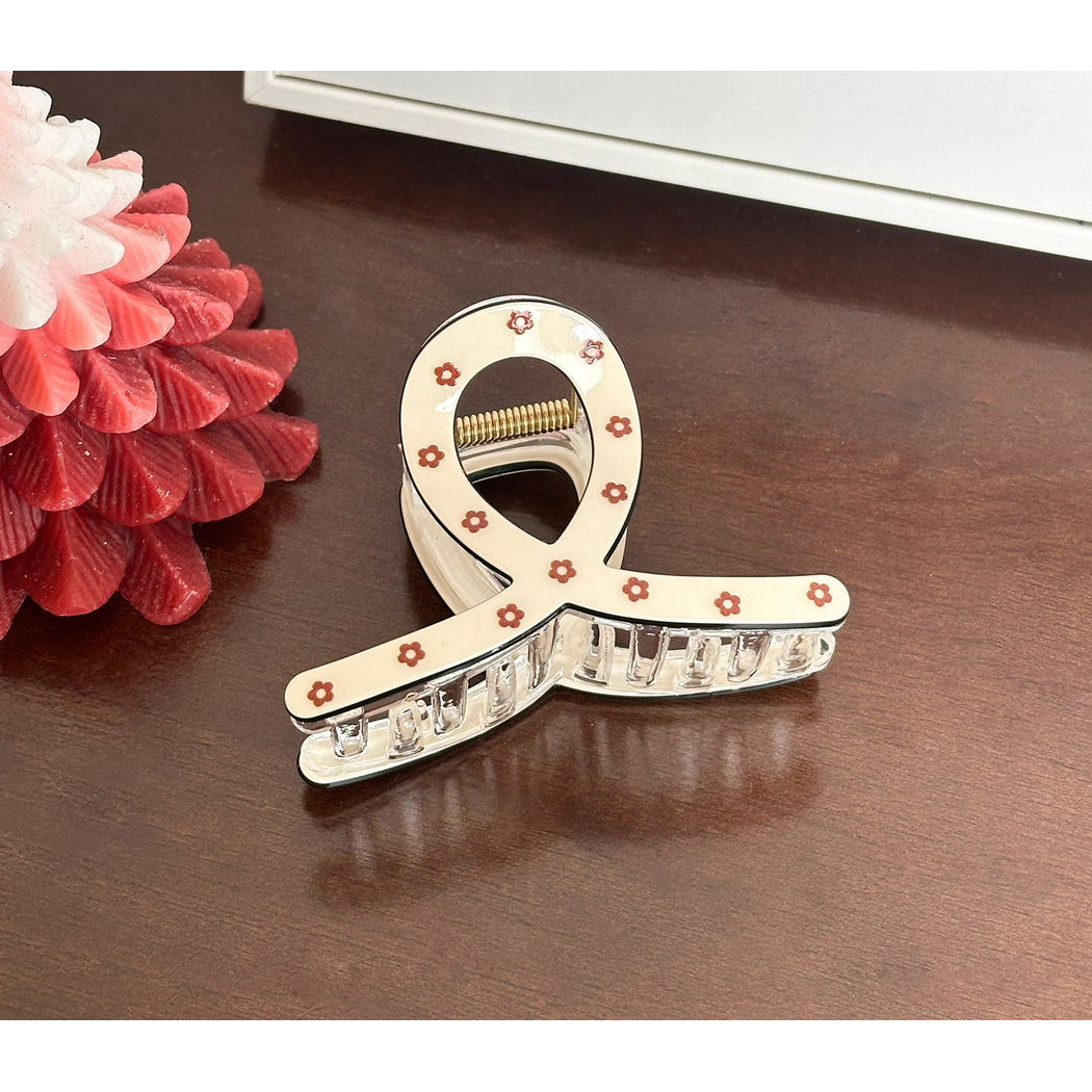 Beau - Cherry Dotted Hair Claw