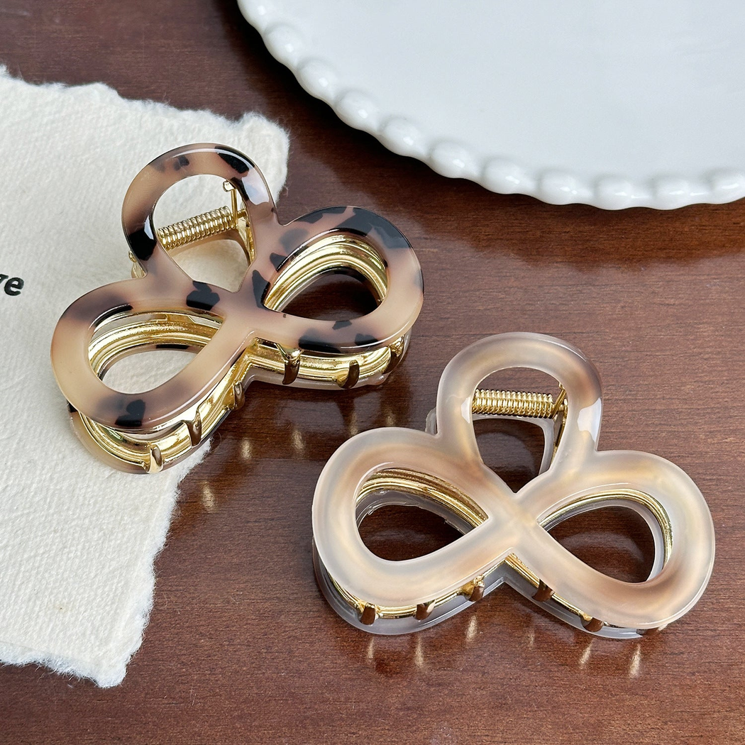 Beau - Bow Openwork Hair Claw