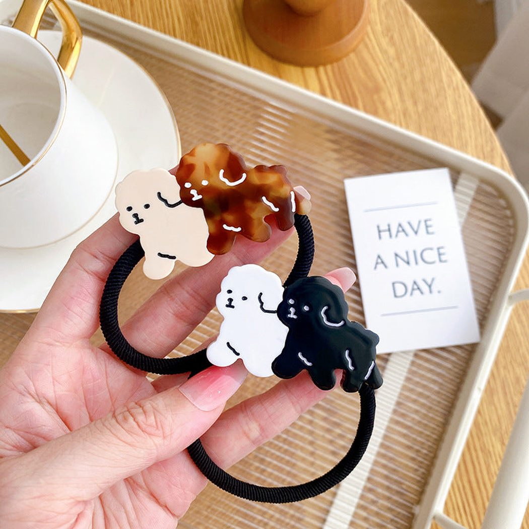 Gifty - Dog Two-Tone Hair Tie