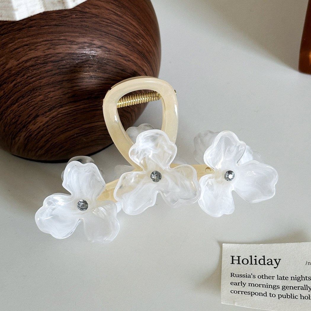 Beau - Floral Layered Hair Claw