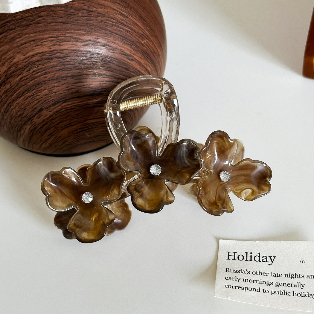 Beau - Floral Layered Hair Claw