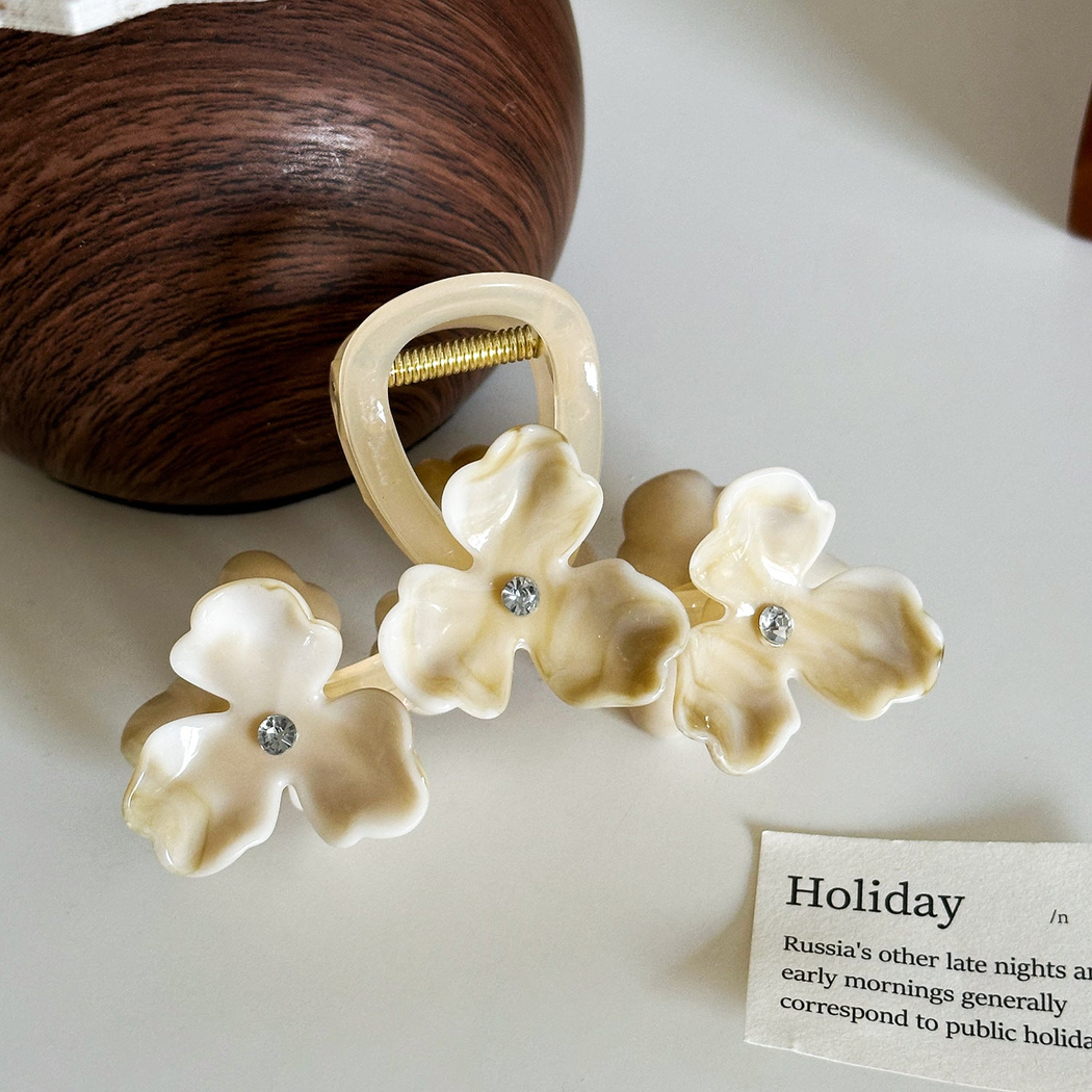 Beau - Floral Layered Hair Claw