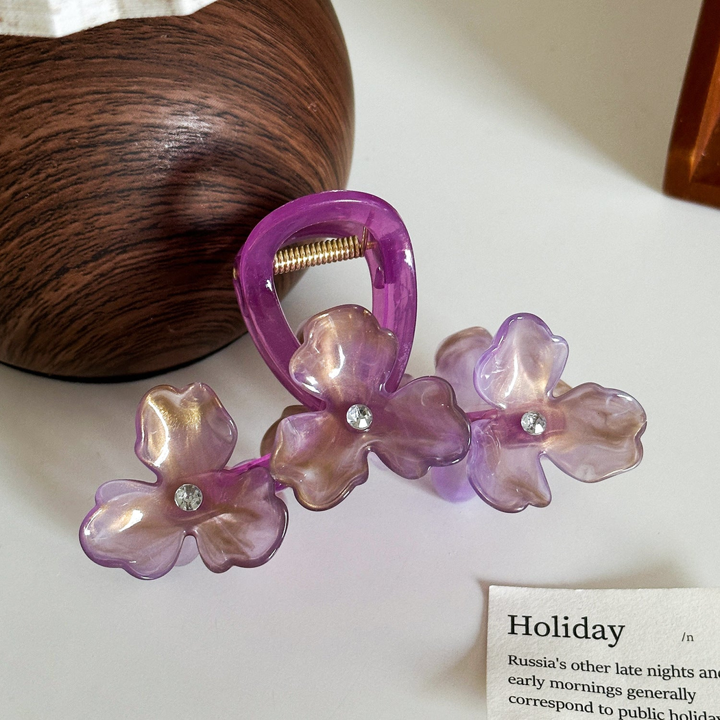 Beau - Floral Layered Hair Claw