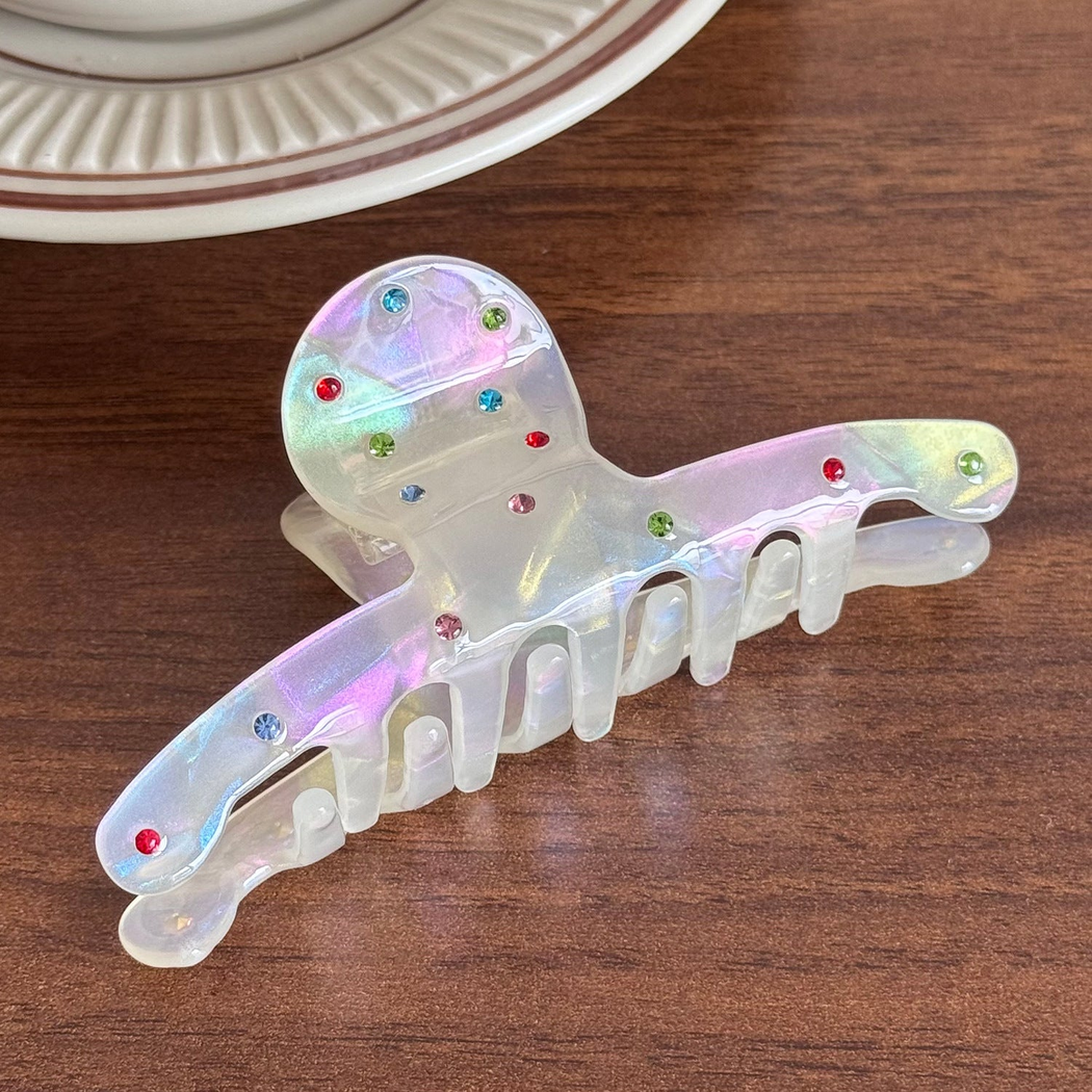 Beau - Curved Beaded Hair Claw