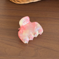 Beau - Marbled Rounded Hair Claw