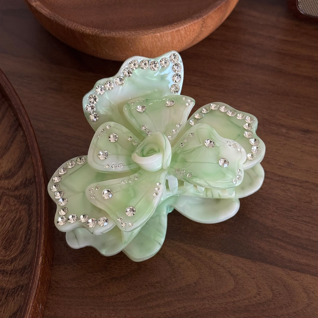 Beau - Bow Beaded Hair Claw