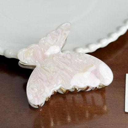 Beau - Butterfly Marbled Hair Claw