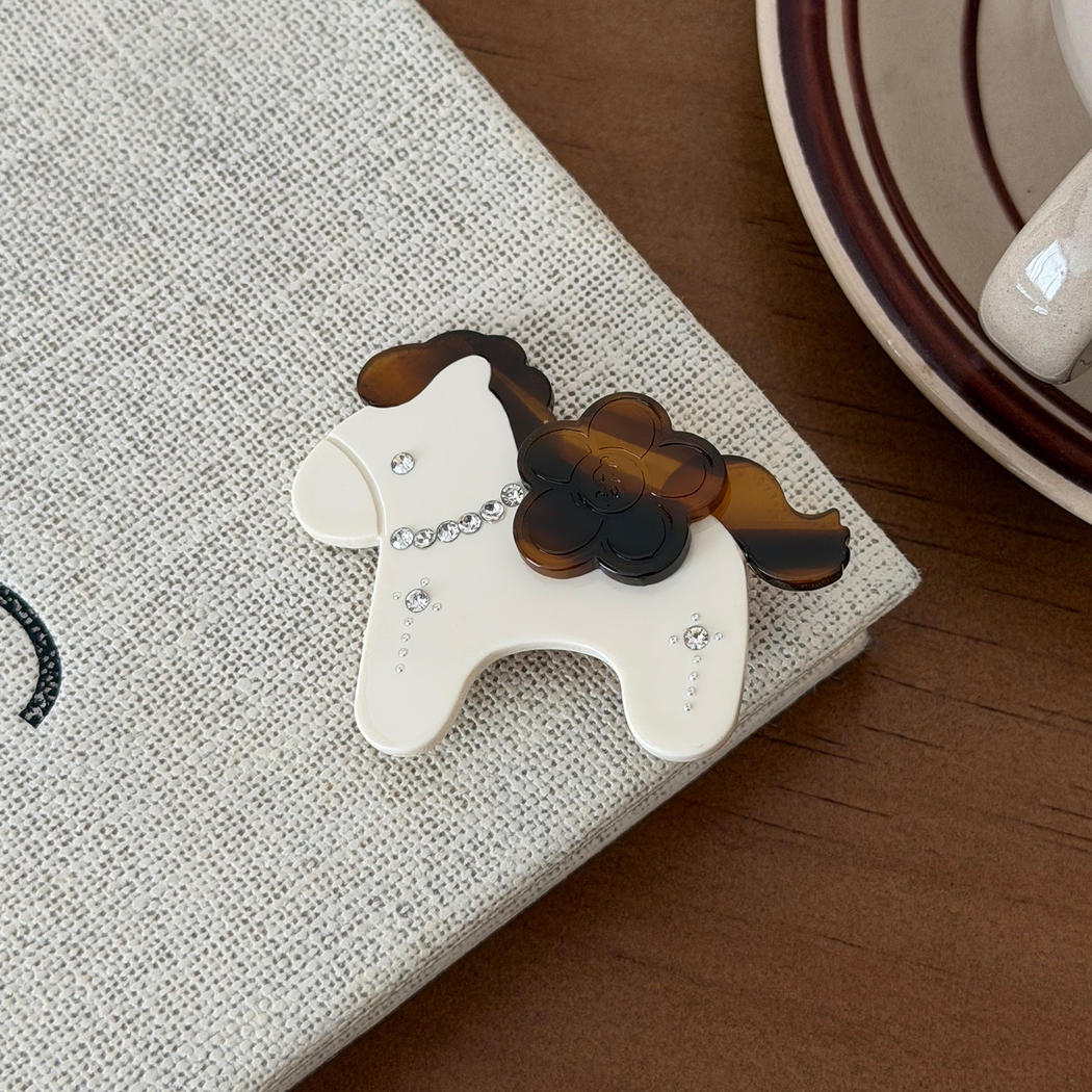 Beau - Pony Beaded Hair Claw