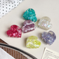 Beau - Heart Iridescent Hair Claw