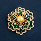 Brovia - Floral Radiating Brooch
