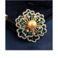 Brovia - Floral Radiating Brooch