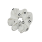 Gifty - Heart-Pattern Ruffled Scrunchie
