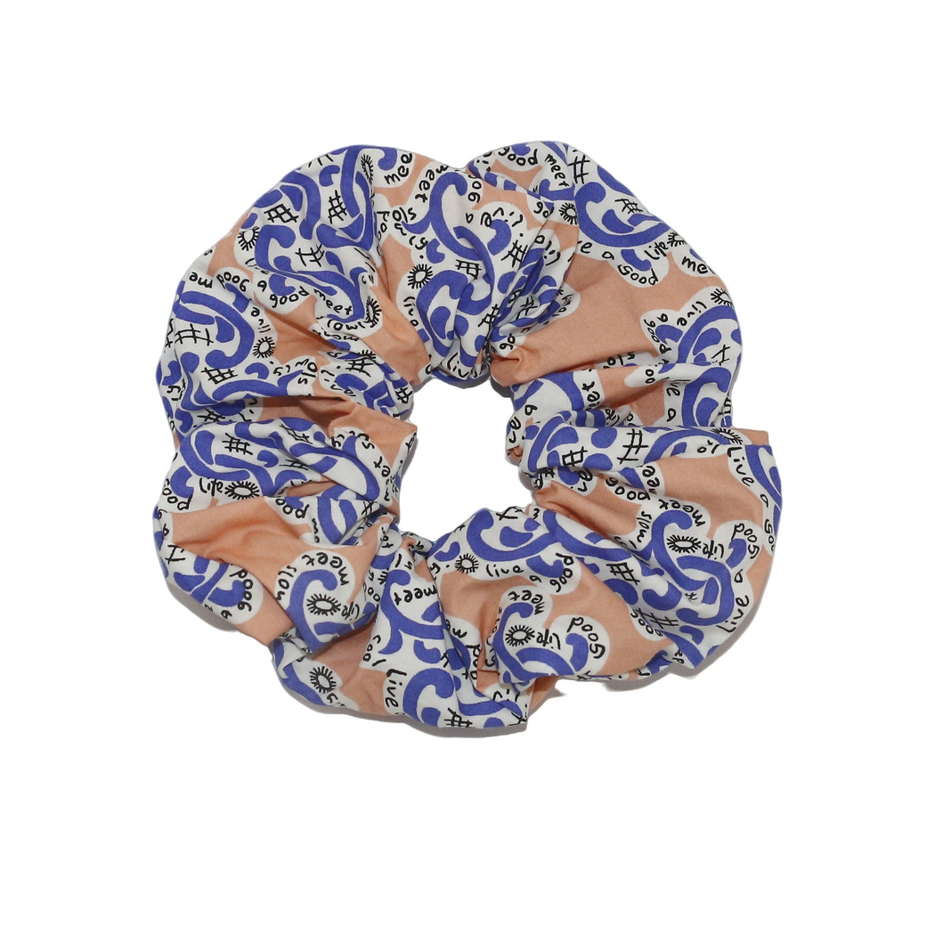 Gifty - Ornamental Printed Scrunchie