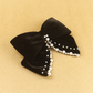 Beau - Bow Beaded-Fringe Hair Clip