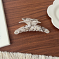 Beau - Butterfly-Shaped Marbled Hair Claw
