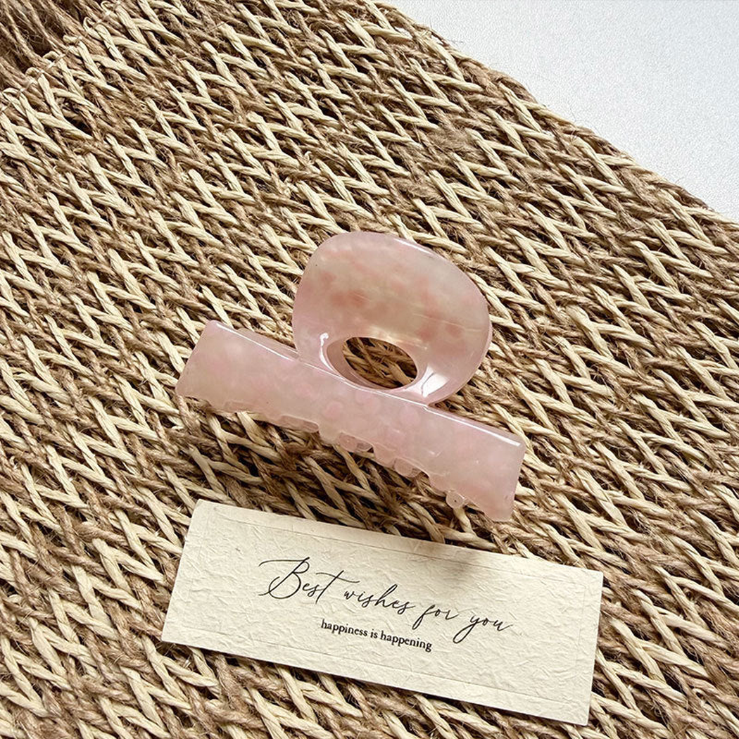 Beau - Abstract Pattern Rounded Hair Claw