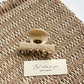 Beau - Abstract Pattern Rounded Hair Claw