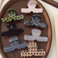 Beau - Patterned Curved Hair Claw