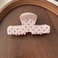 Beau - Patterned Curved Hair Claw