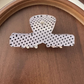 Beau - Patterned Curved Hair Claw
