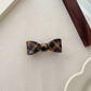 Beau - Plaid Bow Alligator Hair Clip