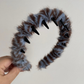 Gifty - Tiger-Stripe Wavy-Tooth Headband