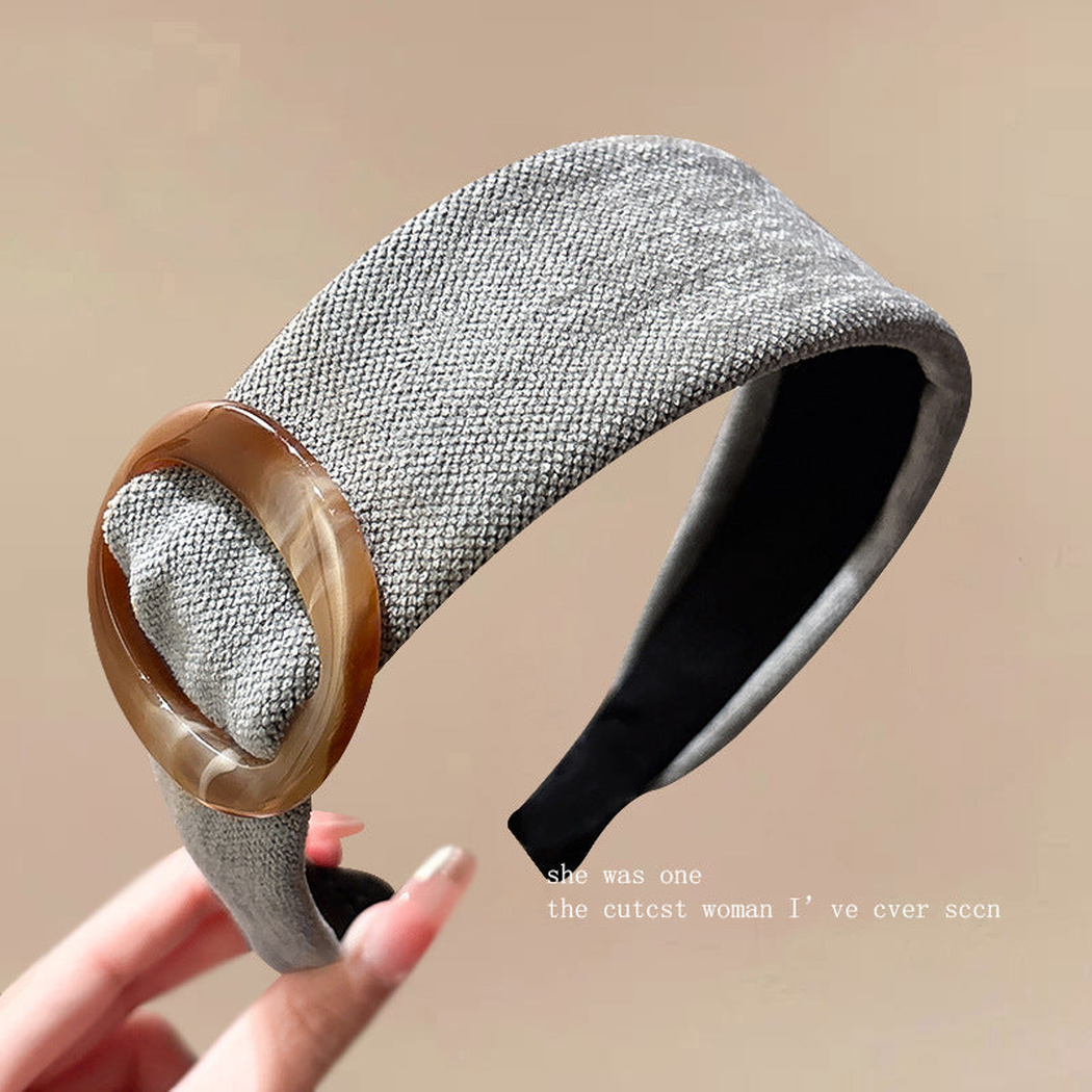 Gifty - Ring-Detail Wide Headband