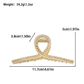 Beau - Pearl Rhinestone Decorative Hair Claw