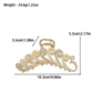 Beau - Pearl Rhinestone Decorative Hair Claw