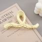 Beau - Loop-Top Sculpted Hair Claw