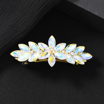 Beau - Marquise Blossom Leaf Cluster Spring Barrette